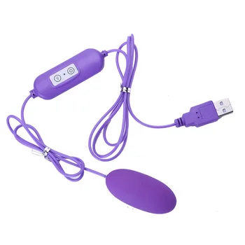 Mini Bullet Vibrátor Rýchlosť, Nastaviteľné USB Vibromasseur Sexuálne Hračky pre Ženy Výkonné Vibračné Vajíčko Stimulátor Klitorisu Vibrátory 2