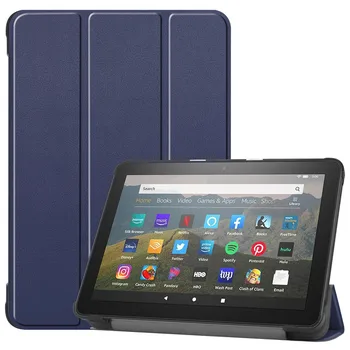 Tablet držiak vhodný pre Amazon Fire HD 8 2020 HD / 8 Plus tablet prípade, vhodné pre Amazon Oheň 2020 8.0 tri-fold prípade držiteľ 2