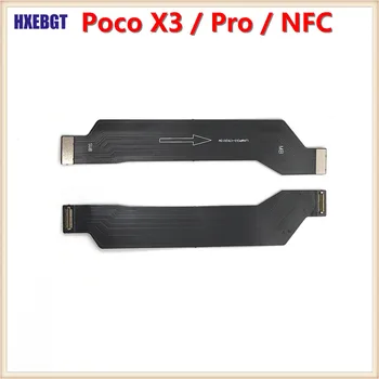 Zbrusu Novej Doske Plnenie Dosky Flex Kábel Pre Xiao Poco X3 , X3 Pro , X3 NFC základná Doska Pripojenie Flex Kábel