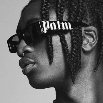 Malý Obdĺžnik Slnečné Okuliare Mužov Značky Dizajnér Retro Slnečné Okuliare Muž Punk Hip Hop In Populárne Námestie Retro Oculos De Sol 2