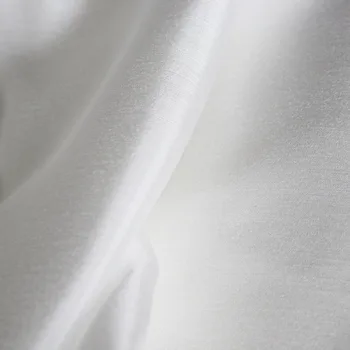 100% Hodváb Prírody Off White Undyed Habutai Textílie Čistého Hodvábu Transparentné 6 mm 140 cm Pongee Textílie Použiť pre KUTILOV, Lakovanie a Farbenie