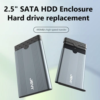 Pevný Disk Prípade Hliníkovej Zliatiny Anodická oxidácia hliníka 2.5 Sata/ssd Adaptér s Usb-c Prípade Hdd Enclosure Mobilný Box na Ssd Externé Ukladacie 2