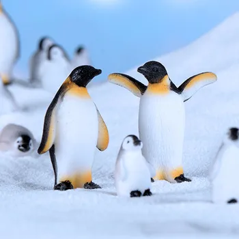1Piece Živice Ľadovca Sečuan Veľká snehová Vločka Polar Series Realistické Penguin Tesnenie Živice Plavidlá Položiek Stôl Dekorácie 1
