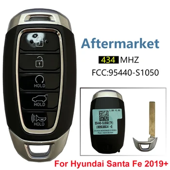 CN020168 Aftermarket 5 Tlačidlo Auto Náhradné príveskom Pre Hyundai Santa Fe 2019+ Keyless Vstup Vzdialenej 434MHz FCCID 95440-S1050 1