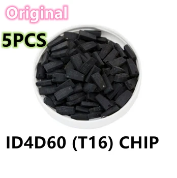 Čierne Originálne ČIP D4D60(T16)Čip Uhlíka Transpondér (80bit) 4D60 keramické čip black /5pcsLOT 1