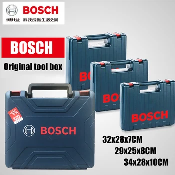 Original Bosch Ručné Vŕtačky Tool Box Domácnosti Multifunkčné Hardvéru Úložný Box Plastový Kufor 2