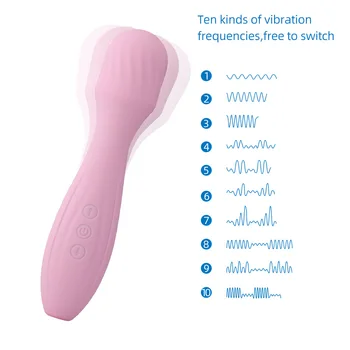 Nabíjanie pomocou pripojenia USB AV Stick Ženy Vibrátor Stimulátor Klitorisu Erotické Intímne Tovaru Sexuálne Hračky pre Dospelých 18 Žien Masturbator Shop 2