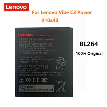 100% Originálne 3500mAh BL264 Batérie Pre Lenovo Atmosféra C2 Power K10a40 K10 a40 S120 161203 Mobilného Telefónu, Batérie Bateria 1