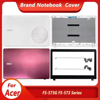 NEW Metal Pre Acer Aspire F5-573 F5-573G N16Q2 Notebook, LCD Zadný Kryt/LCD Závesy Predný Rám Ruža Červená/ Biela 1