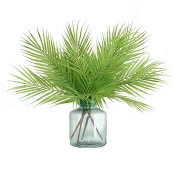 Umelé Palm Rastlín Pre Domáce Záhradné Dekorácie Falošné Zelené Rastliny, Pobočka Krytý Vonkajší Svadobné Dekor Umelé Rastliny 1