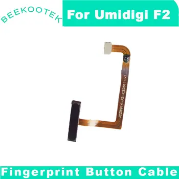 Nové UMIDIGI F2 Odtlačkov prstov Tlačidlo kábel 100% Originálne Odtlačkov prstov tlačidlo snímača Flex Kábel pre UMIDIGI F2 Mobilný Telefón