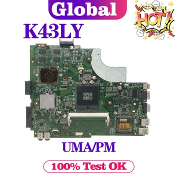KEFU Notebook K43LY Doske Pre ASUS K43L X84HR K84HR X43L X84H K84H Notebook Doske PGA989 I3-2350M/2370M UMA/PM 1
