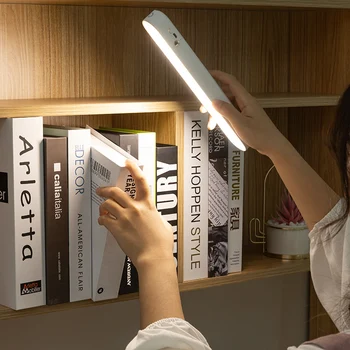 Štúdia LED Svetlá Stolná Lampa Office USB Nabíjateľné Lampa stolná Lampa Magnetické Plynulou Stmievanie Chrániť Oči Spálňa Nočné Lampy