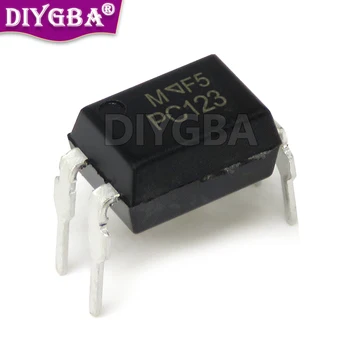 50PCS PC123 DIP-4 Optické Izolant - Tranzistor / Optoelektronické Výstup IC DIP 1