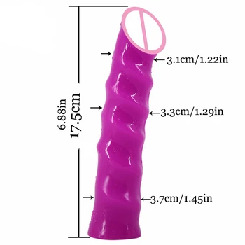 NNSX Ananás pokožky malý penis análny plug sexuálne hračky, hračky zadok plug sex produkty pre ženy, mužov famale Pošvy simulovať masturbovať 2