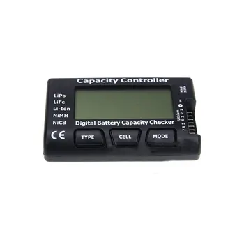 RC CellMeter-7 Digital Kapacita Batérie Checker Pre LiPo Život Li-ion, Nicd NiMH Napätie Batérie Tester Kontrola Bunky Meter 2