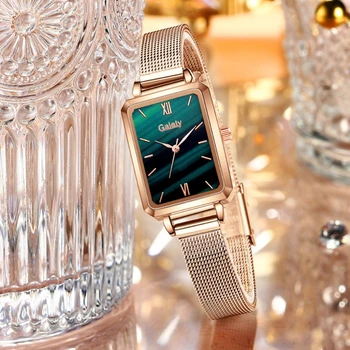 Kúpiť on-line G&d Dámske Zlaté Hodinky, Luxusné Značky Diamond Dámske Hodinky Módne Bežné ženy Náramkové Hodinky Quartz Hodiny Reloj Mujer Hodín Darček - Hodinky | Silikonoveprsia.sk 11