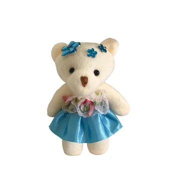 13 CM Diamond teddy Bear plyšové hračky svadobné hodiť bábika dovolenku dar cartoon bábika veľkoobchod 2