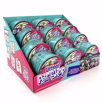Hasbro Littlest Pet Shop Môže E5216 Hlad Domáce Zvieratá Slepé Okno Mystery Box Dievčatá Bábiky Darčeky Toy Model Anime Postavy Zbierať Ozdoby 2