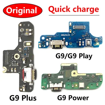 Dock Konektor Micro USB Rada Nabíjačku Nabíjací Port Flex Kábel Pre Motorola Moto G9 Hrať Plus Energie S Mikrofónom 1