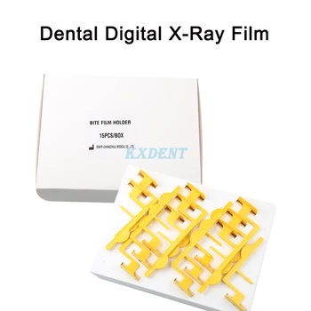 15pcs/set Zubné Digital X-Ray Film Zubnom lekárstve Digital X-Ray Film polohovacie zariadenie Držiteľ Plastové Zubné Držiak Na Zubné Laboratórium 1