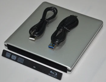 NIGUDEYANG Externý USB 3.0 Slim SATA Skrinka Caddy puzdro pre Notebook, CD/DVD Optická Jednotka 12.7 mm, SATA DVD ODD