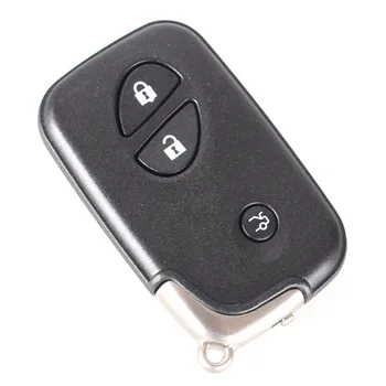 KEYYOU Nahradenie Shell 3 Tlačidlá Smart Remote príveskom Prípade Lexus IS250 ES350 GS350 LS460 GS S Malými Kľúč, Kotúč 2
