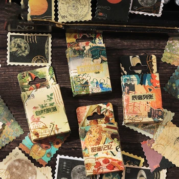 Kúpiť on-line 4packs/veľa Nostalgické Fragmenty Rad Retro Creative Decoration Diy Papier Memo Pad - Kancelárie A Školské Potreby | Silikonoveprsia.sk 11
