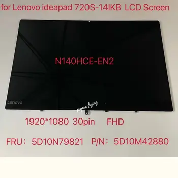 pre Lenovo IdeaPad 720s-14 720S-14IKB LCD Displeja 1920*1080 FHD 30pin IPS FRU 5D10N79821 P/N 5D10M42880 ŽIADNY Dotyk 1