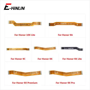 Základná Doska Doske Doske LCD Konektor Flex Kábel Pre HuaWei Honor 9X 10X Lite Premium Pro 9A 9C 2