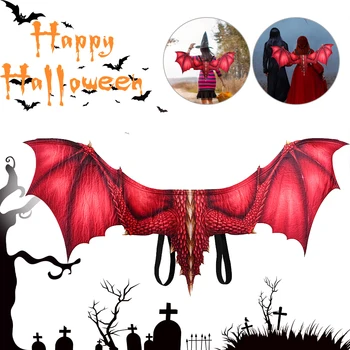 Nové Halloween Dekorácie Dračie Krídla Dospelých, Kostým súťaž: Cosplay Non-Tkané Krídlo s Elastickými pásmi Cosplay Rekvizity Strany Príslušenstvo 2
