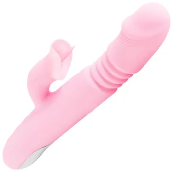 Vibrátor pre Ženy, Automaticky Sklápateľné Dildo Sex Hry Žena Masturbator G-spot Klitorisu a G-Spot Stimulácia Dospelých Produkty 18 1