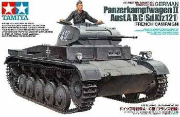Tamiya 35292 1/35 Vojenské Model Auta druhej svetovej VOJNY nemecký Ľahký Tank Panzer II Ausf.A/B/C 1