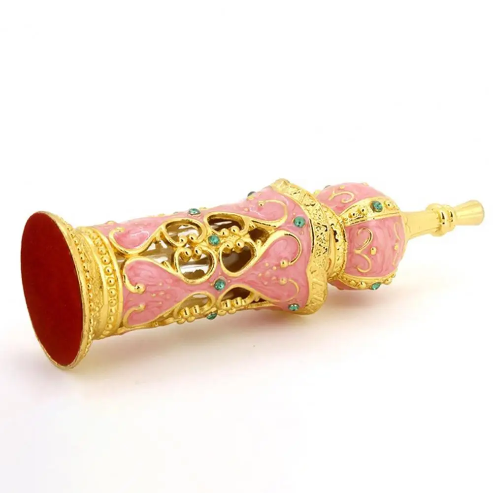 12ml Arabskom Vintage Elegantné Esenciálny Olej, Fľaša Sklo Výlet Náplň Ľahko Naplniteľné Prázdne Parfum Fľašu Obrázok 2