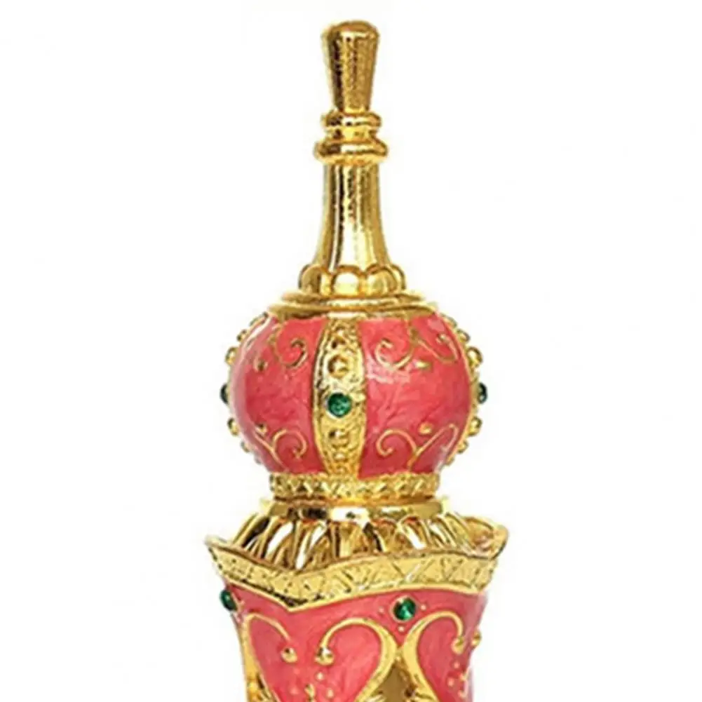 12ml Arabskom Vintage Elegantné Esenciálny Olej, Fľaša Sklo Výlet Náplň Ľahko Naplniteľné Prázdne Parfum Fľašu Obrázok 4