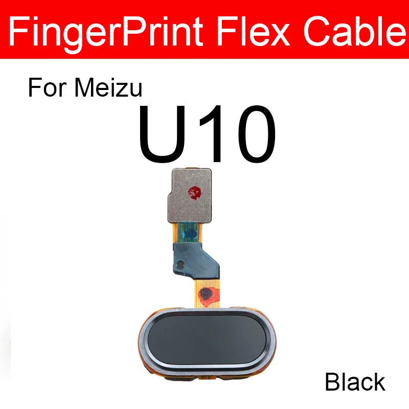Tlačidlo domov Flex Kábel Pre Meizu U10 M3S U680H Menu Key Fingerprint Recognition Senzor Flex Kábel Nahradenie Opravy Dielov Obrázok 2