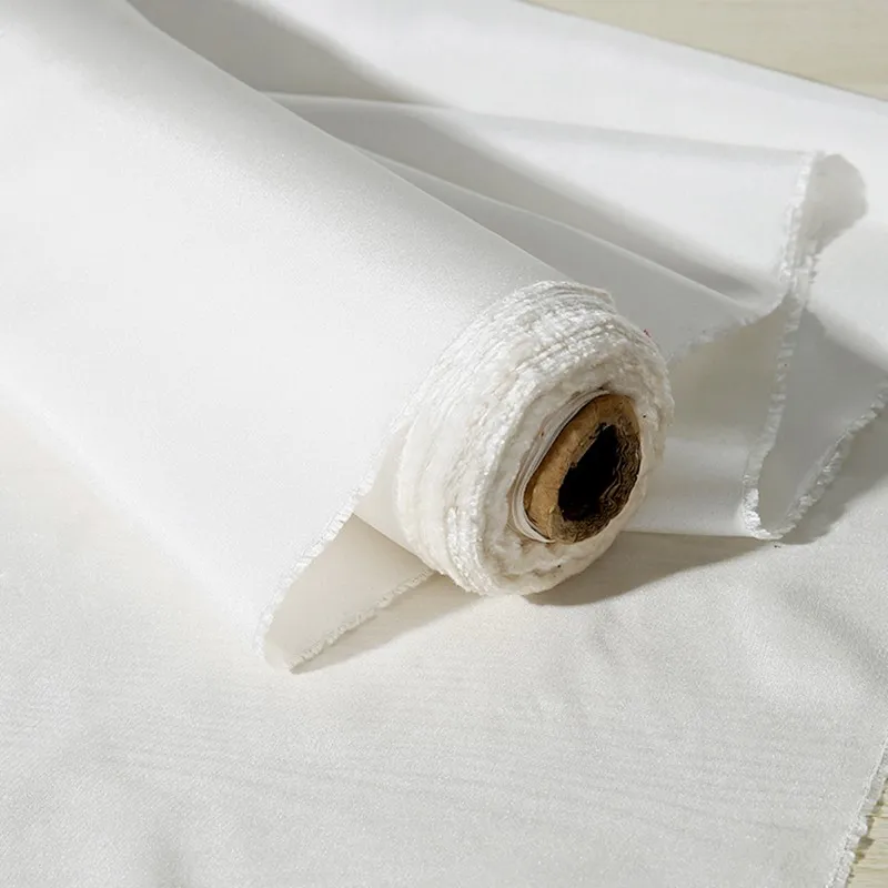 100% Hodváb Prírody Off White Undyed Habutai Textílie Čistého Hodvábu Transparentné 6 mm 140 cm Pongee Textílie Použiť pre KUTILOV, Lakovanie a Farbenie Obrázok 1