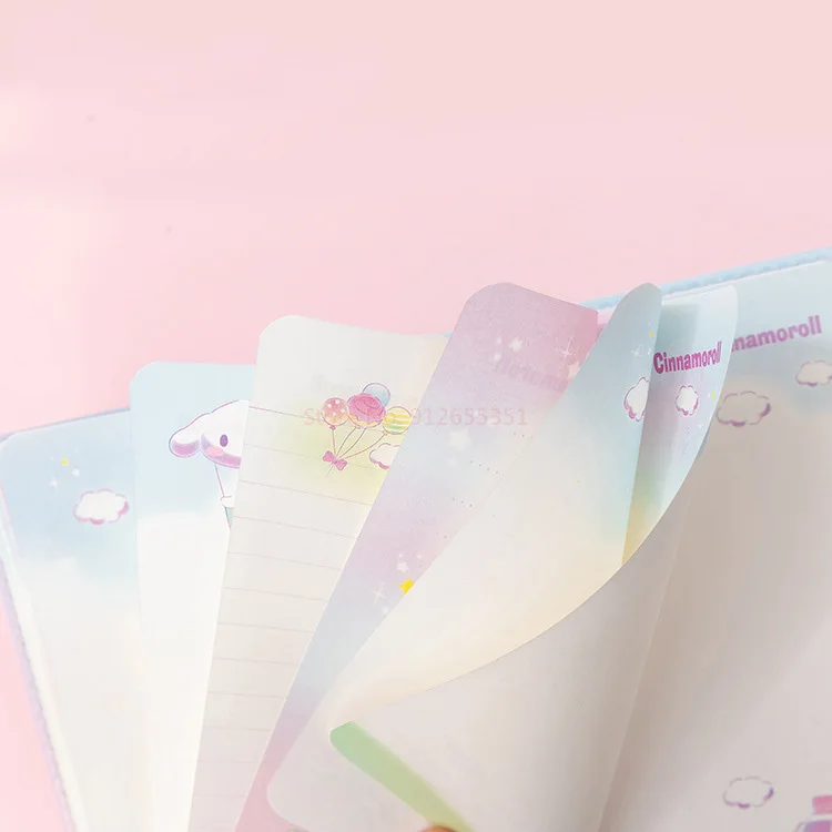 Sanrio Kawaii Pu Dekompresný Notebook Hello Kitty Kuromi Cinnamoroll Denná Týždenný Plánovač Poznámkový Blok Školské Potreby Kancelárske Potreby Obrázok 5