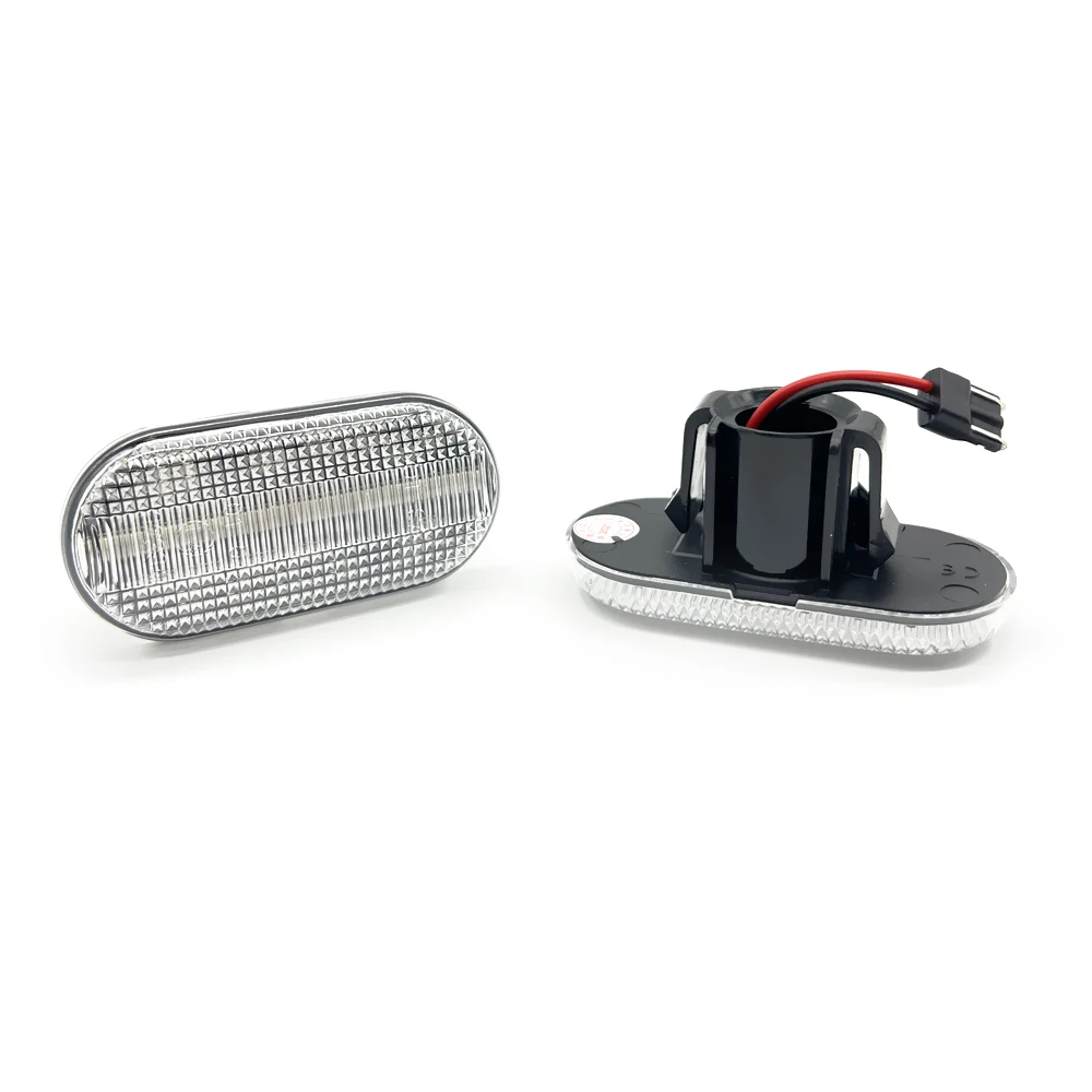 1 Dvojica LED strane značku alebo Renault Clio Espace Kangoo Megane Prevádzky Clear & údené Objektív LED Strane Marker Zase Signálneho Svetla Obrázok 3