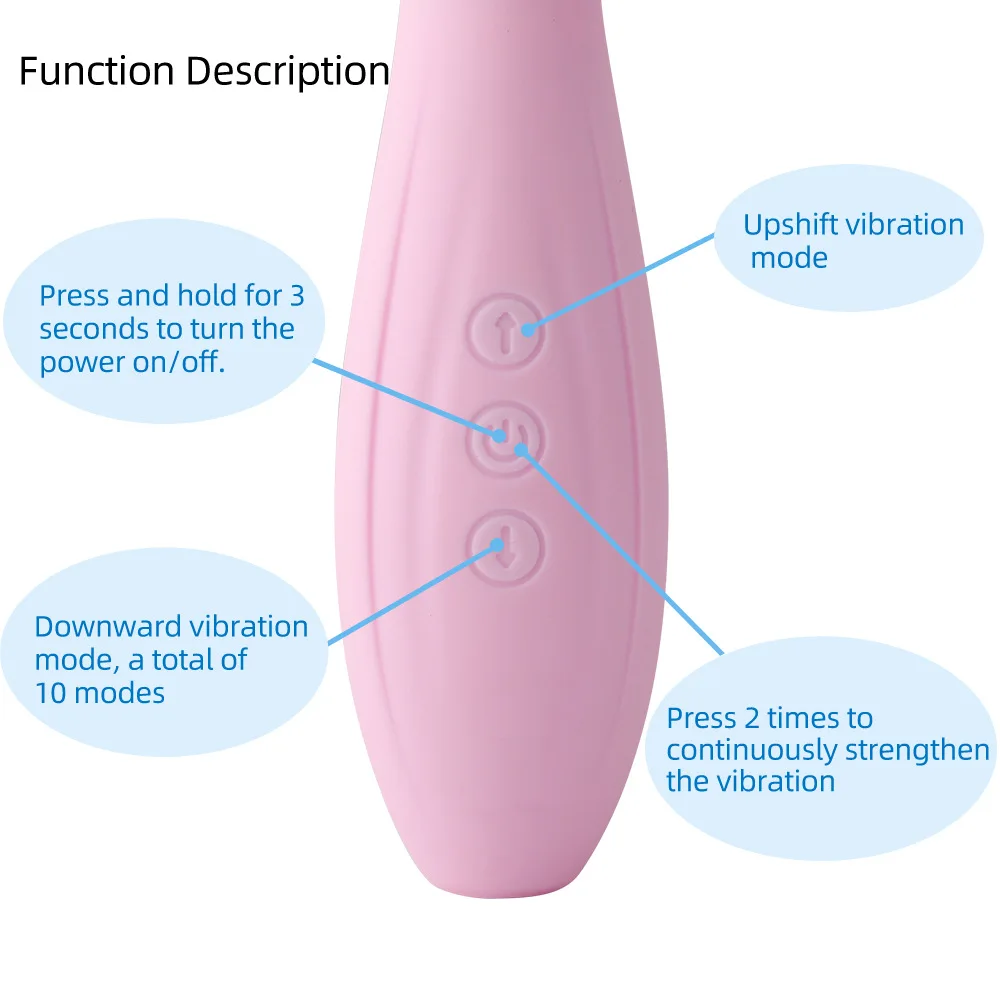 Nabíjanie pomocou pripojenia USB AV Stick Ženy Vibrátor Stimulátor Klitorisu Erotické Intímne Tovaru Sexuálne Hračky pre Dospelých 18 Žien Masturbator Shop Obrázok 2