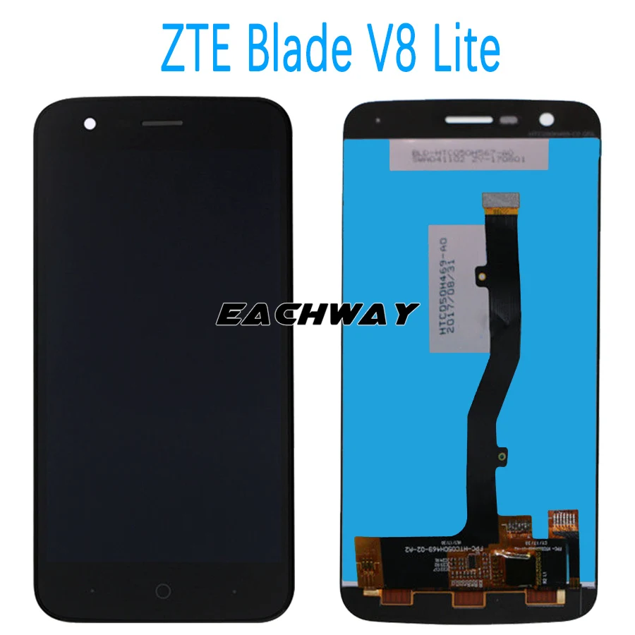 Pre ZTE Blade V8 BV0800 LCD Displej Pre ZTE Blade V8 Mini Displej s rámom Digitalizátorom. Montáž Opravy Pre ZTE Blade Lite LCD Obrázok 3