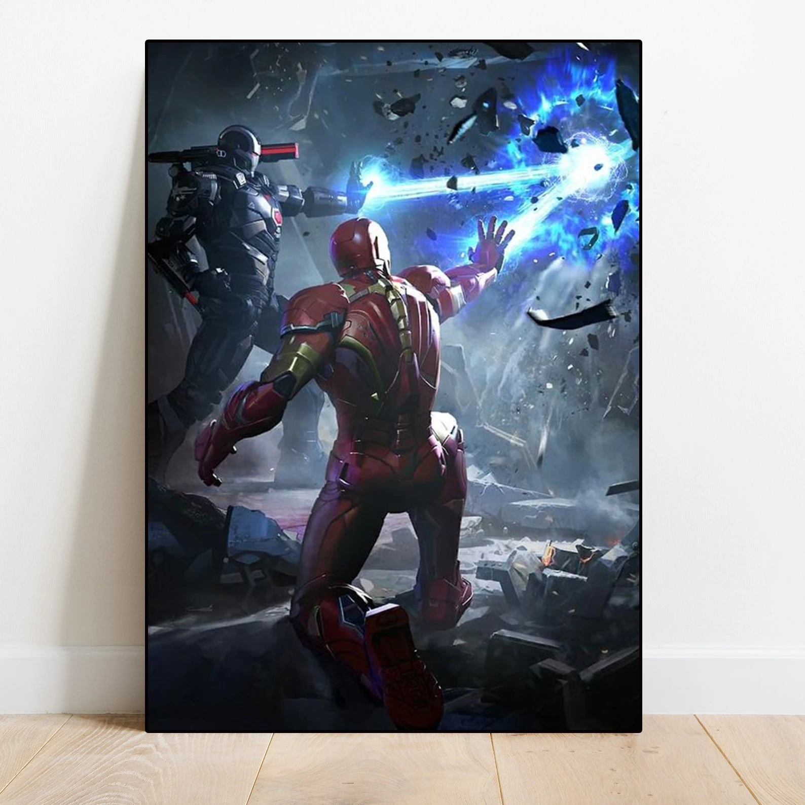 Marvel Avengers Iron Man Spiderman Obrázok Umenie Domova Kvalitné Plátno, Maľovanie Plagátu Žijú Deti Izba Gauč Stenu Decor Obrázok 1