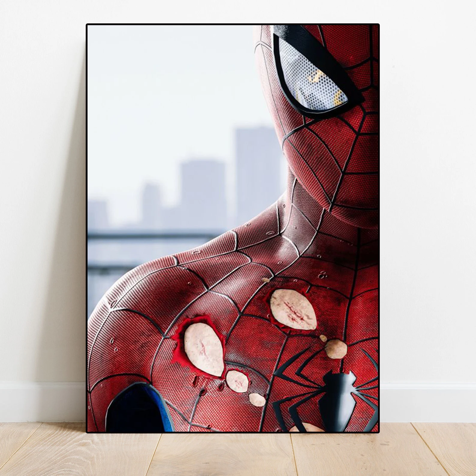 Marvel Avengers Iron Man Spiderman Obrázok Umenie Domova Kvalitné Plátno, Maľovanie Plagátu Žijú Deti Izba Gauč Stenu Decor Obrázok 4