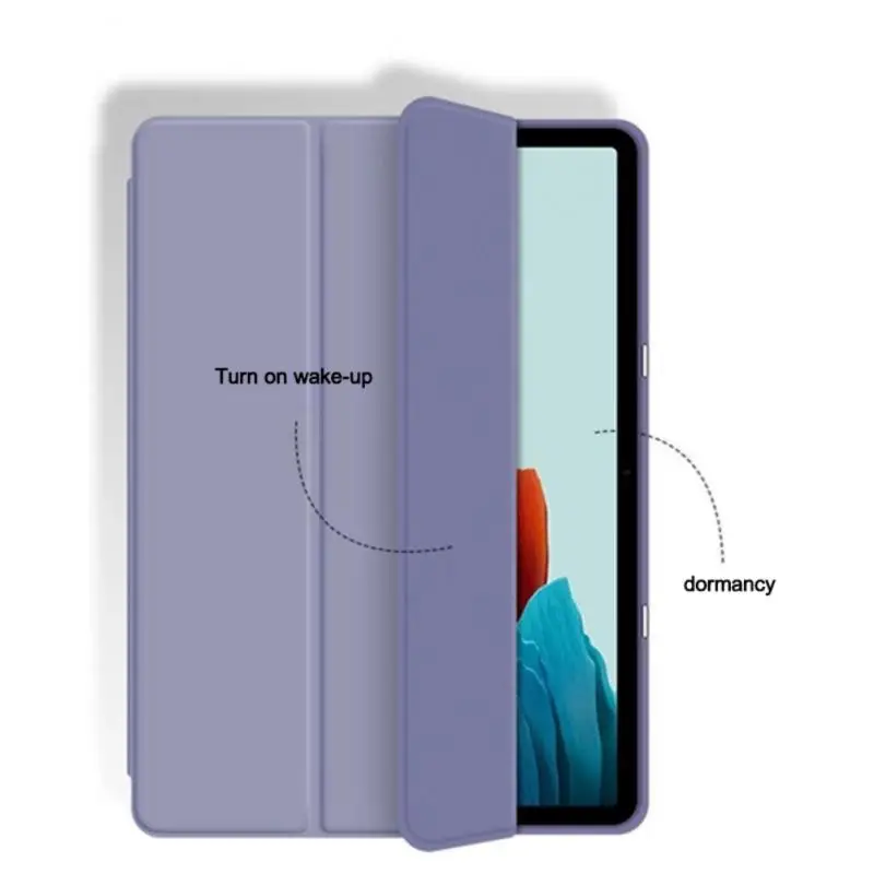 Pre Samsung Galaxy Tab S7/S8 Prípade Tenké Magnetické puzdro Smart Cover S Ceruzkou Zásobník Auto Wake UP Funda Pre Galaxy Tab S7 S8 Plus S7 S8 Obrázok 5