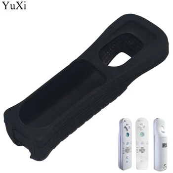YuXi Silikónové Mäkké Ochranný Kryt puzdro Pre Nintendo Wii Remote Pravej Ruke Radič Ochranu Pokožky Shell bez Motion Plus 1
