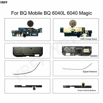 Pre BQ Mobile BQ-6040L 6040 Magic USB Nabíjací Dok Rada/Reproduktor/Signál Antény Flex Kábel FPC/Vypínač Tlačidlá ovládania Hlasitosti Opravy Časť