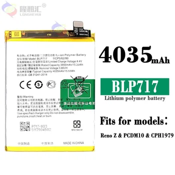Batérie pre OPPO RENO Z BLP717 4035mAh Kvalitný Smartphone Náhradné Batérie
