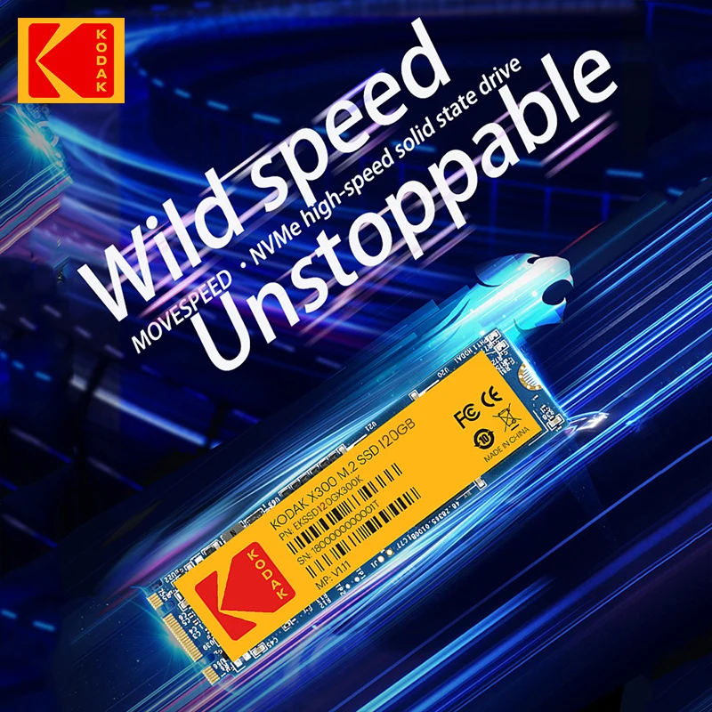 Kodak X300 M. 2 SATA dokonca vzal 120 gb SSD 240GB 480GB 960GB HDD M2 NGFF M. 2 2280 mm HDD disco duro Pre počítač, Notebook Freeshipping Obrázok 3