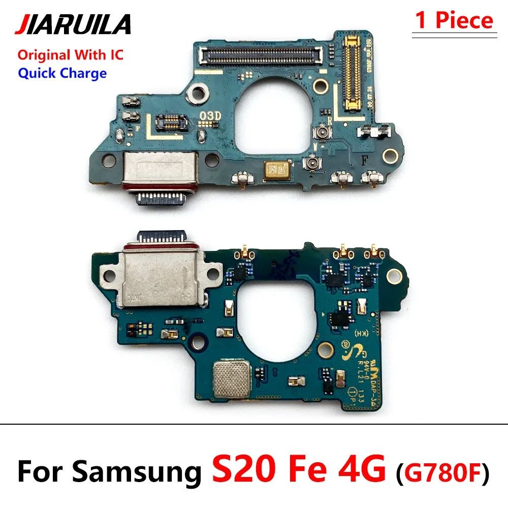 Pôvodné Dock Konektor USB Nabíjačka Nabíja Rada Port Flex Kábel Doska Pre Samsung Galaxy S20 S21 Plus Ultra Fe 4G 5G G981B Obrázok 1