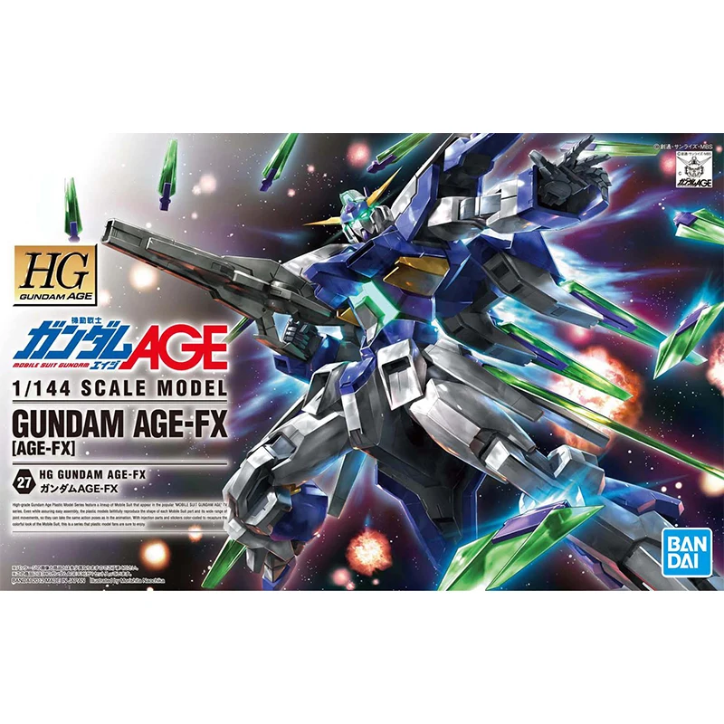 Bandai Gundam Model Auta Anime Obrázok HG VEKU-27 1/144 Gundam VEKU-FX Skutočné Gunpla Model Akčná Hračka Obrázok Hračky pre Deti, Obrázok 1